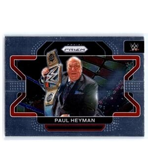Paul Heyman 🔥 WWE Wrestling Trading Card 🏆 Bloodline Wise Man